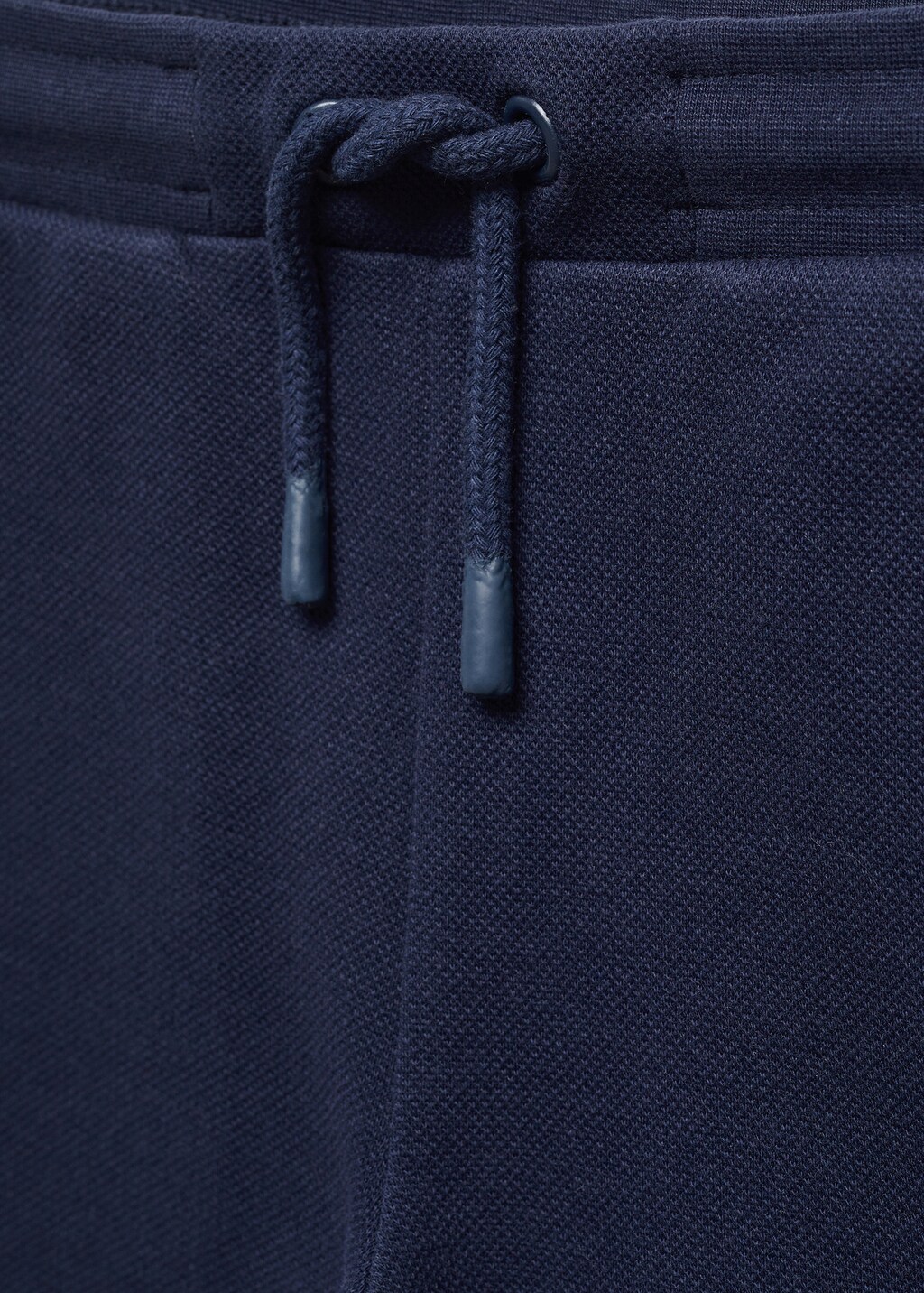 Textured cotton-blend Bermuda shorts - Details of the article 8