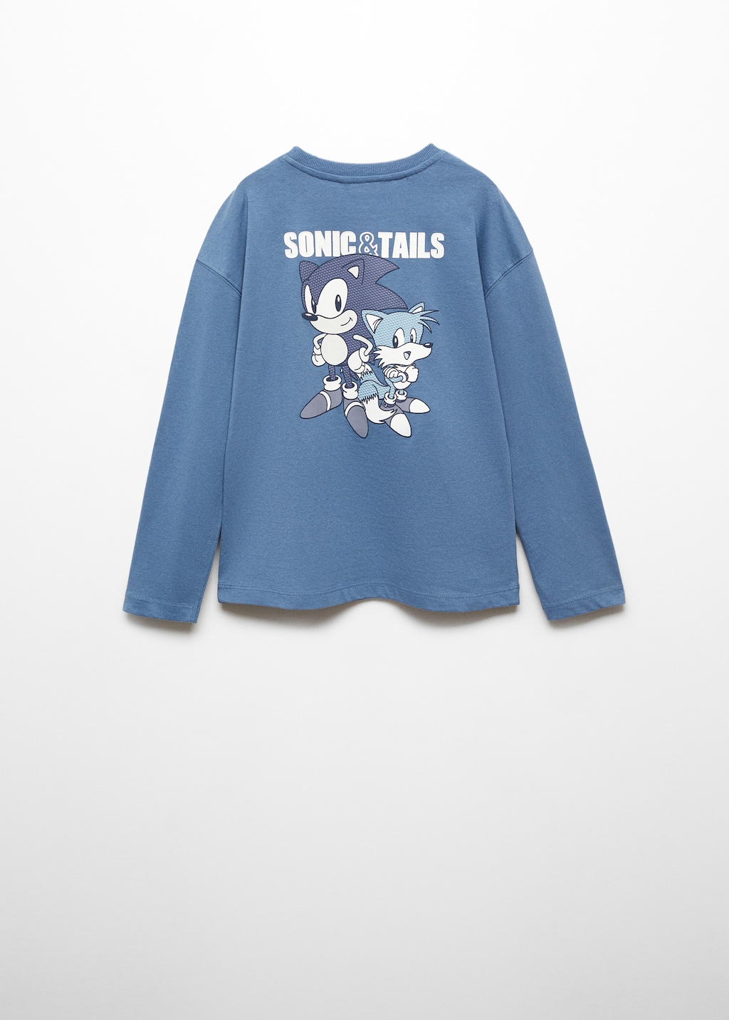 Embossed Sonic t-shirt - Reverse of the article