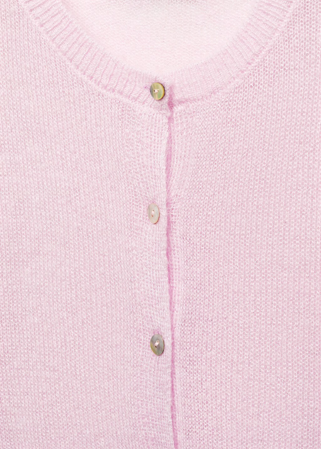 Cardigan with lurex buttons - Details of the article 8