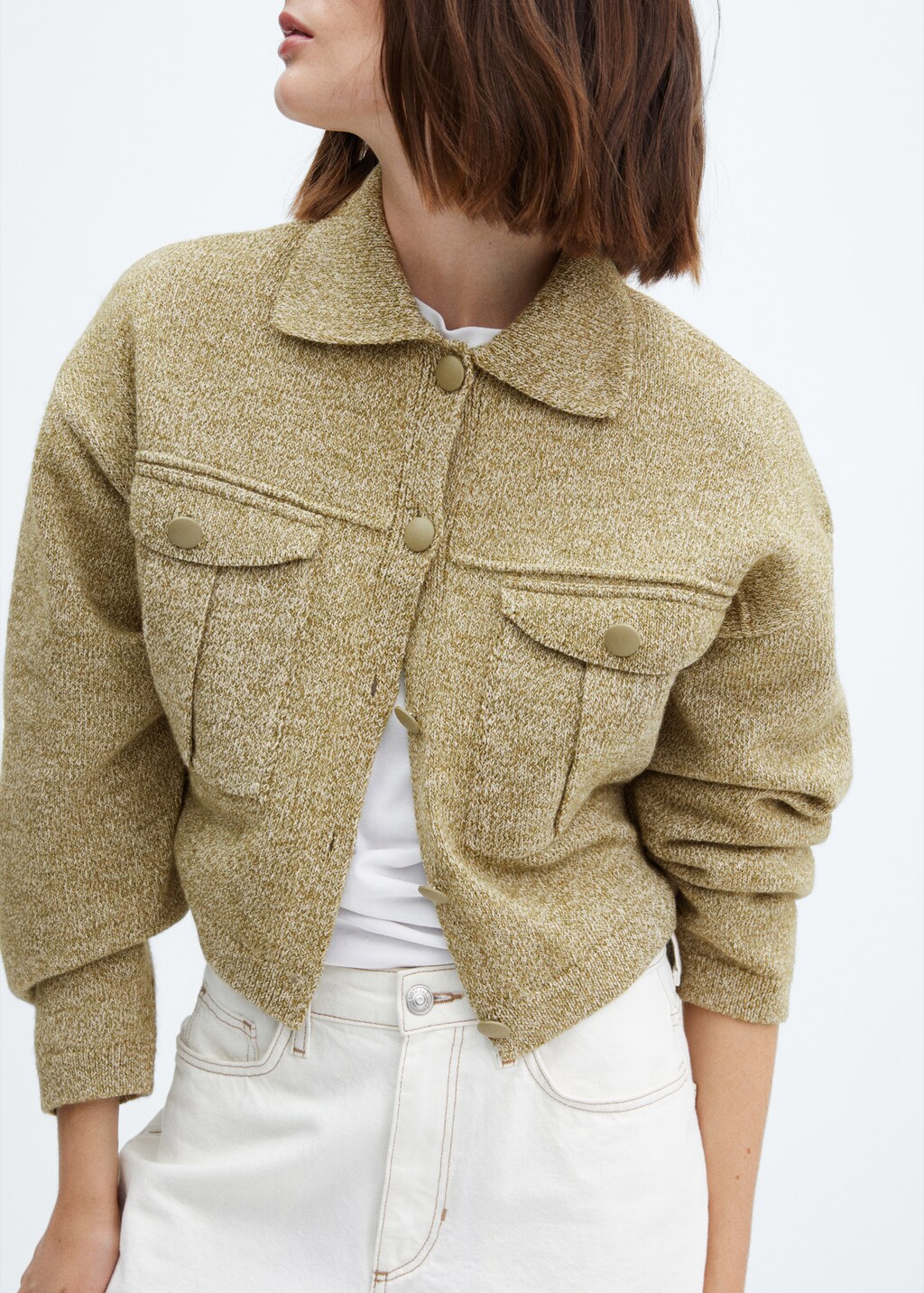 Strickjacke mit Taschen - Detail des Artikels 6