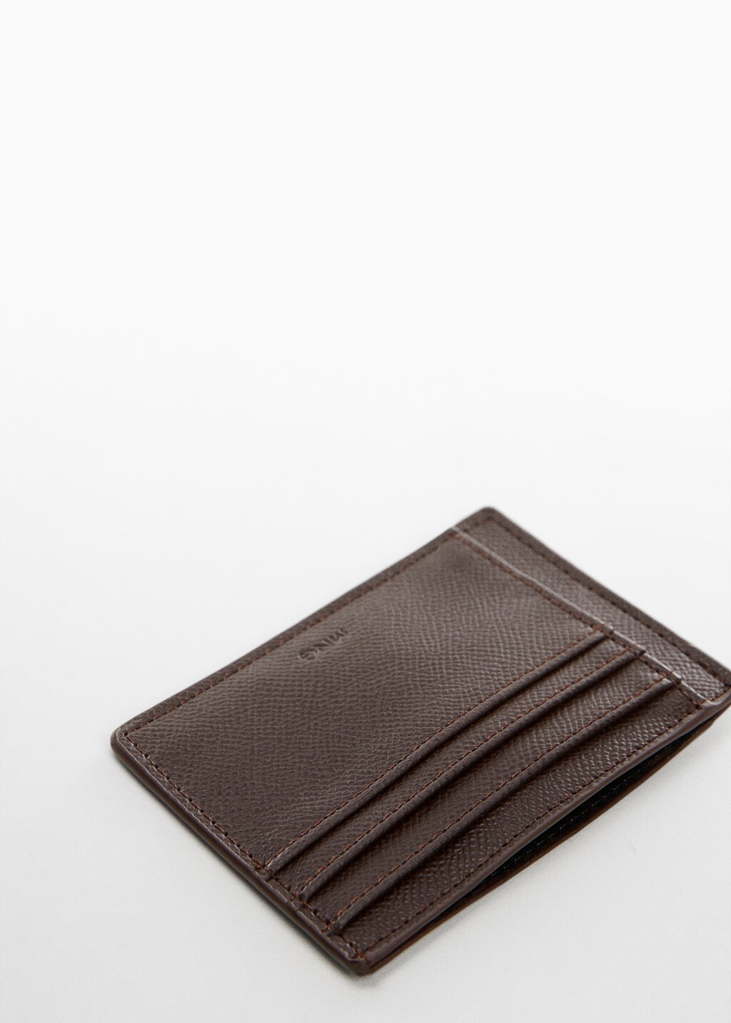 Anti-contactless peaked card holder - Medium plane