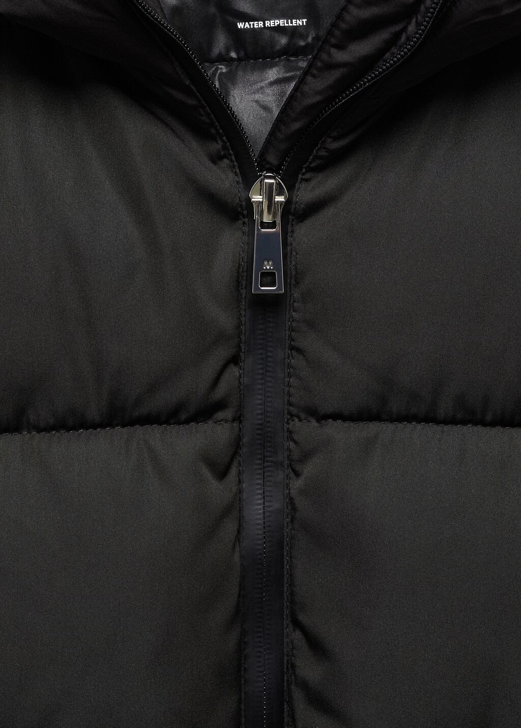 Hood quilted coat - Details of the article 8