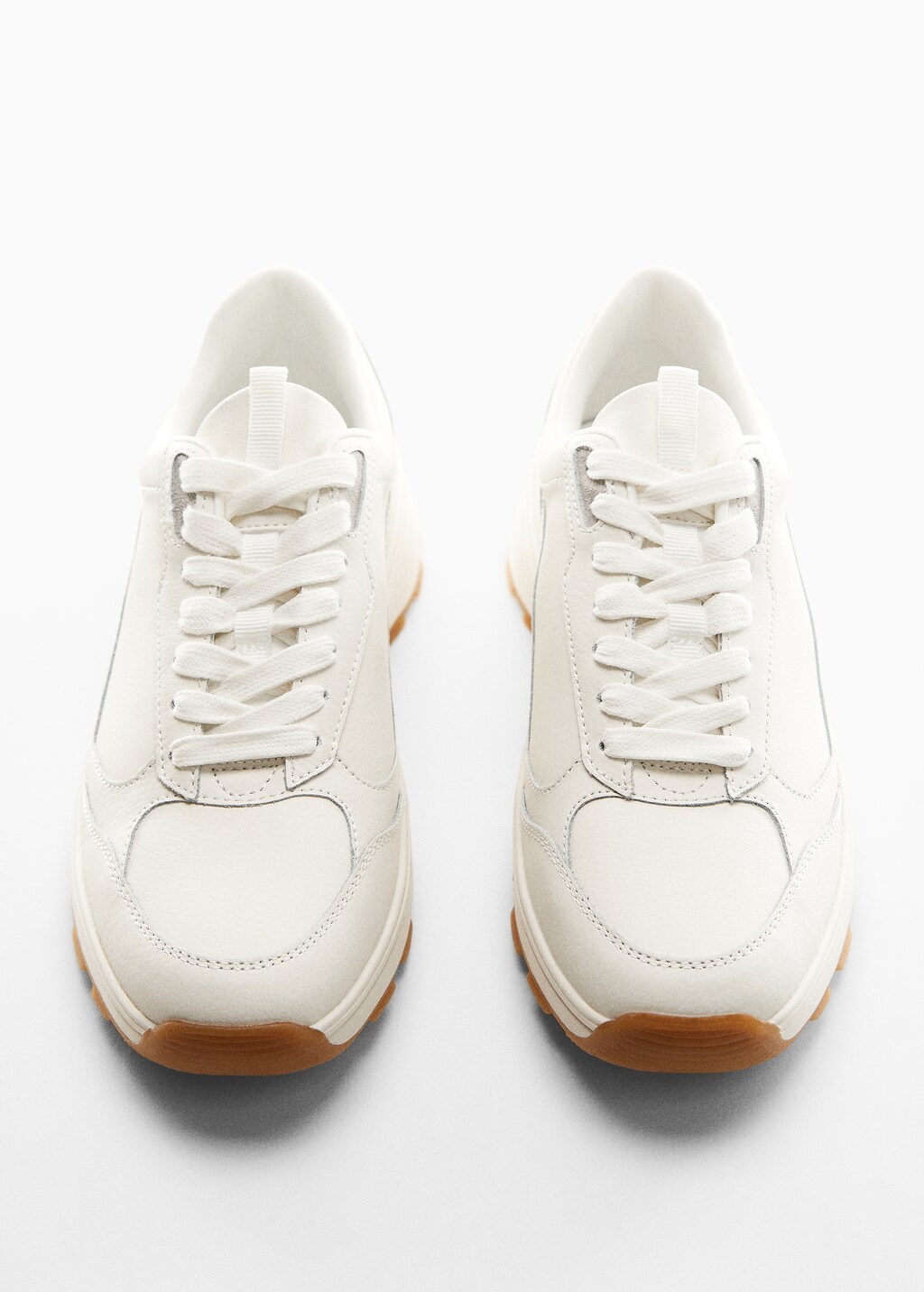 Lace-up leather sneakers - Details of the article 5