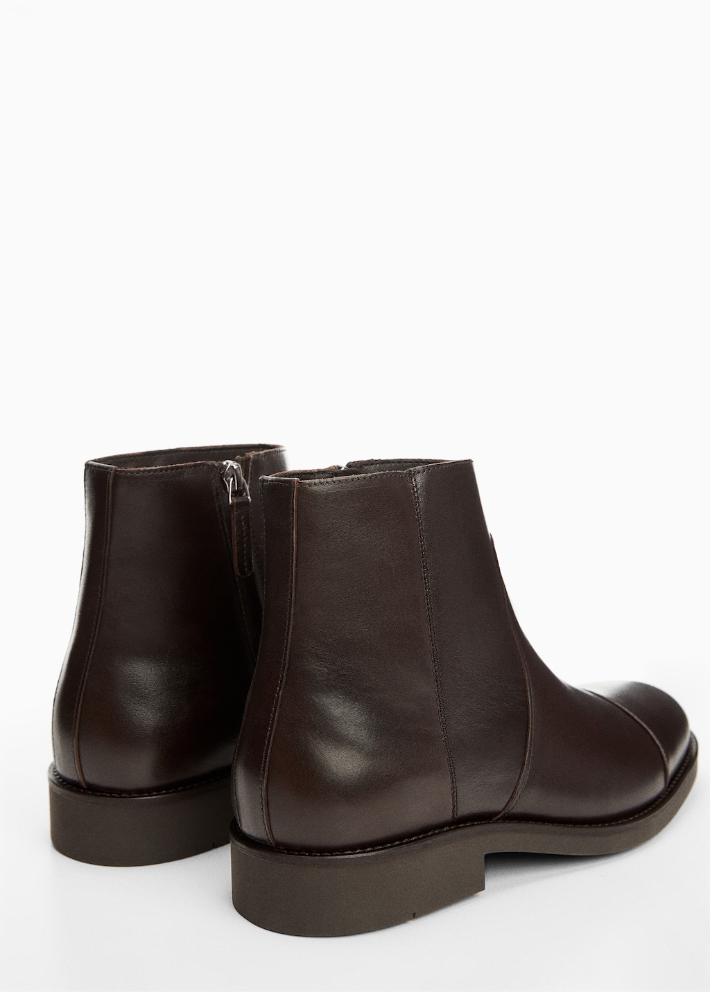 Leather Chelsea ankle boots - Details of the article 1