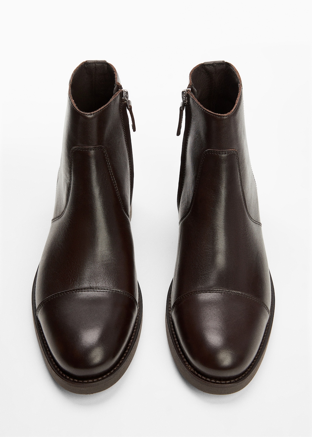 Leather Chelsea ankle boots - Details of the article 2