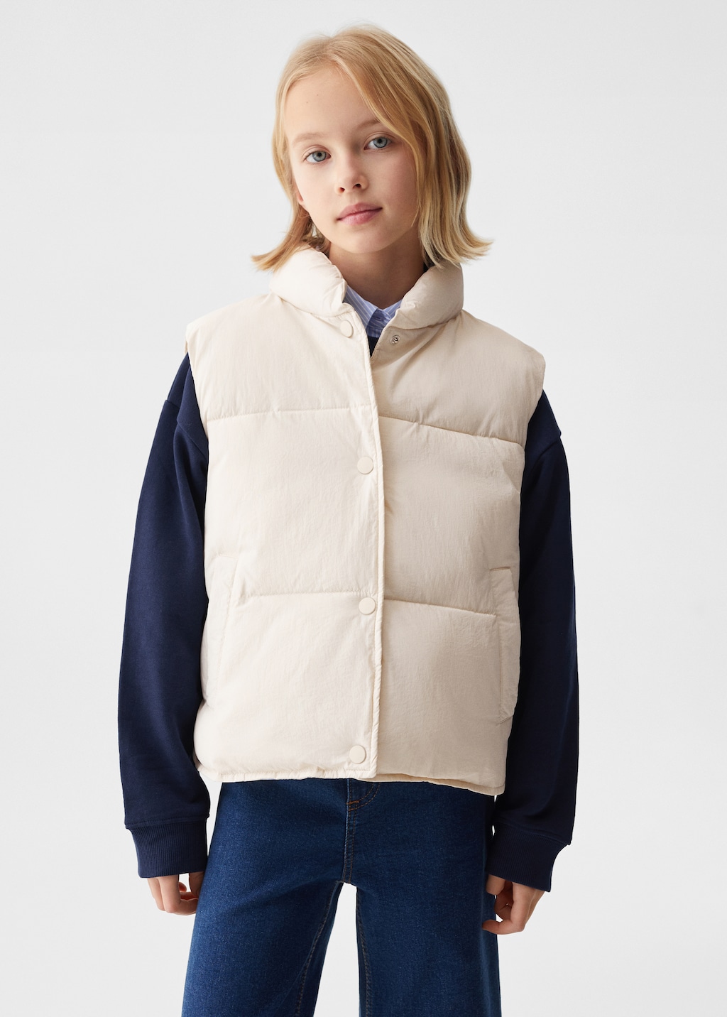 Quilted gilet - Medium plane