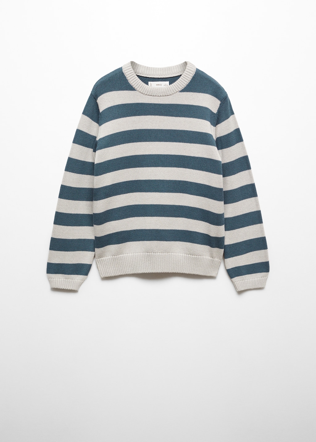 Knit striped sweater - Article without model