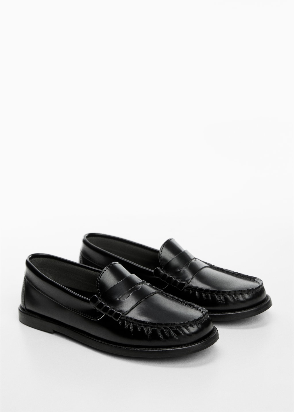 Leather moccasin - Medium plane