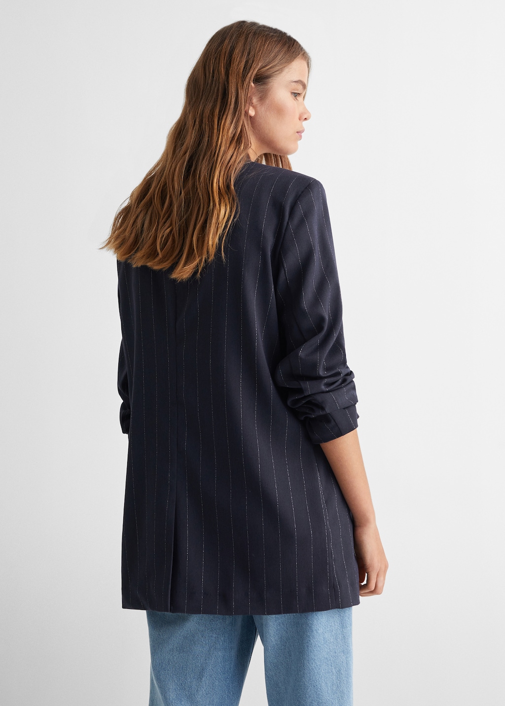 Pinstripe blazer - Reverse of the article