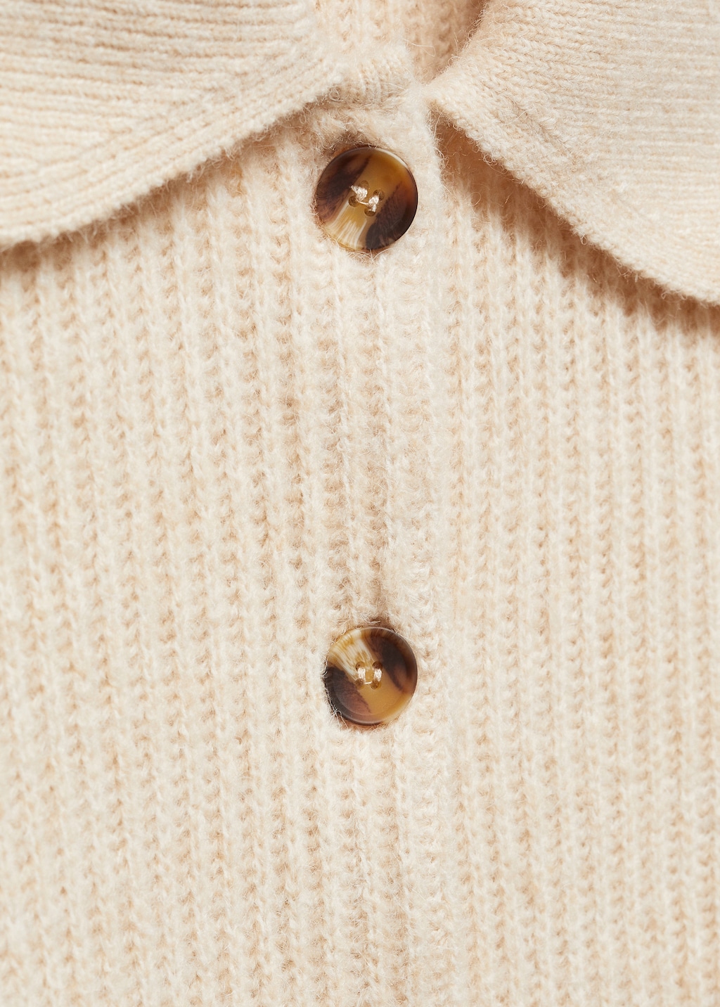 Cardigan mit Kragen und Taschen - Detail des Artikels 8