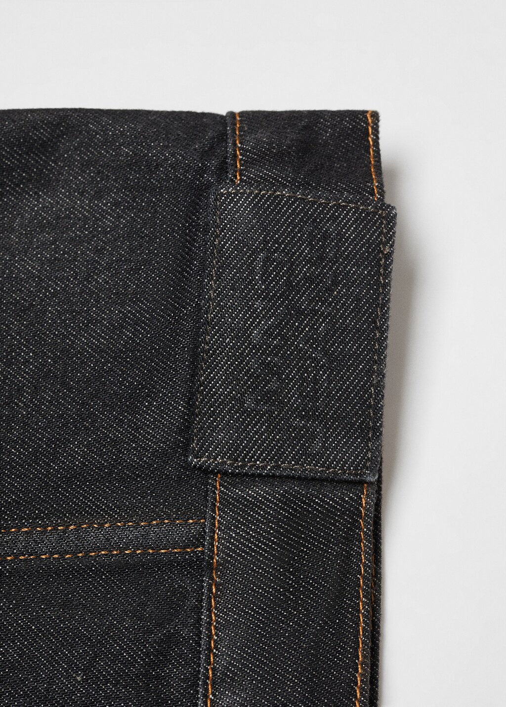 Fitted zipper denim jacket - Details of the article 7