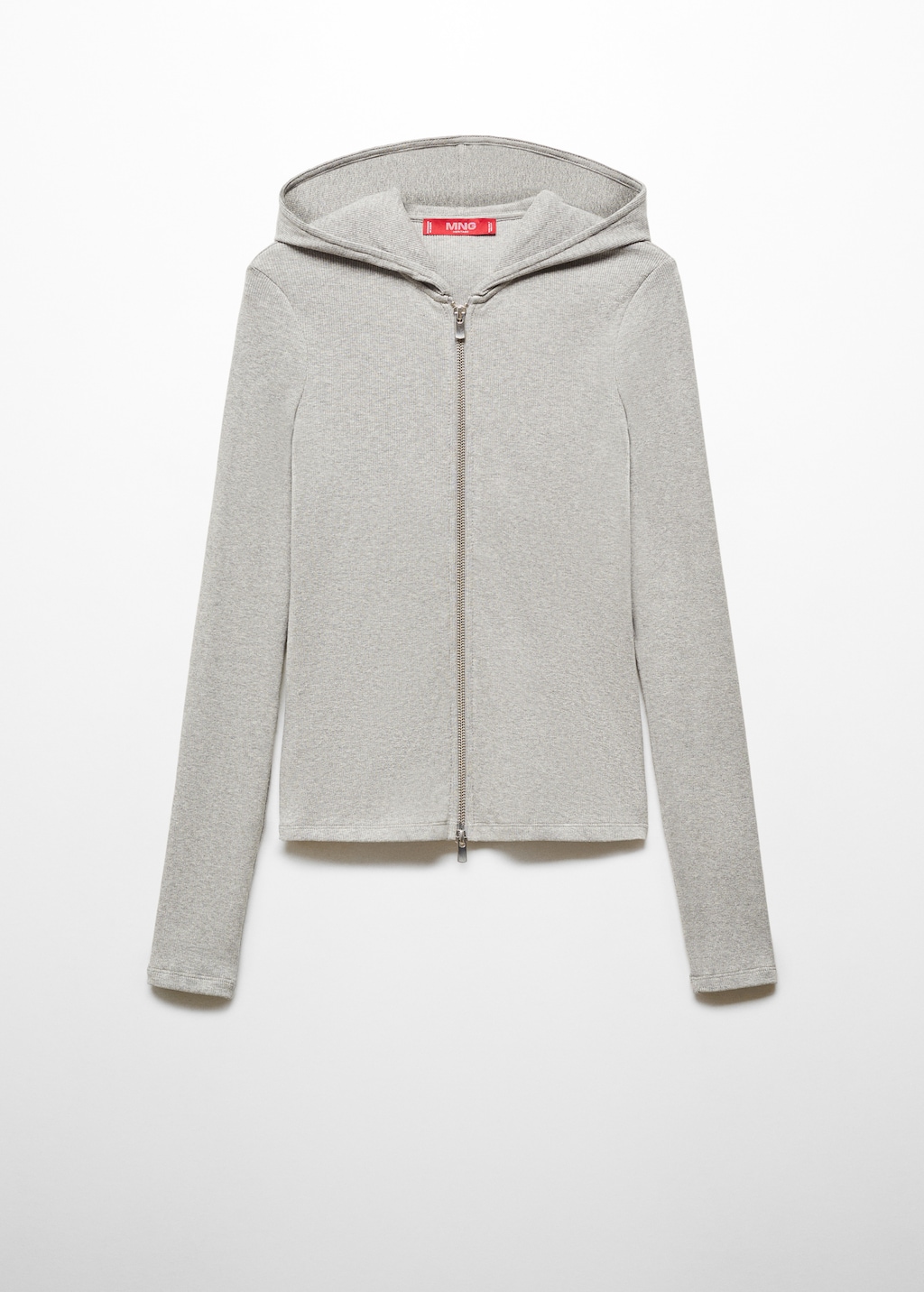 Sweat-shirt zippé à capuche - Article sans modèle