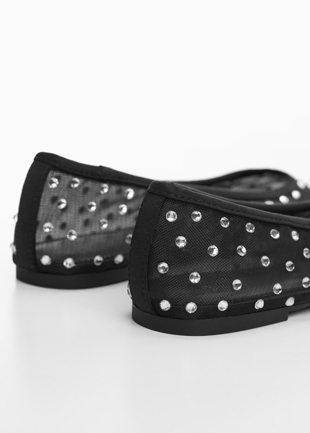 Rhinestone ballet flats - Details of the article 1