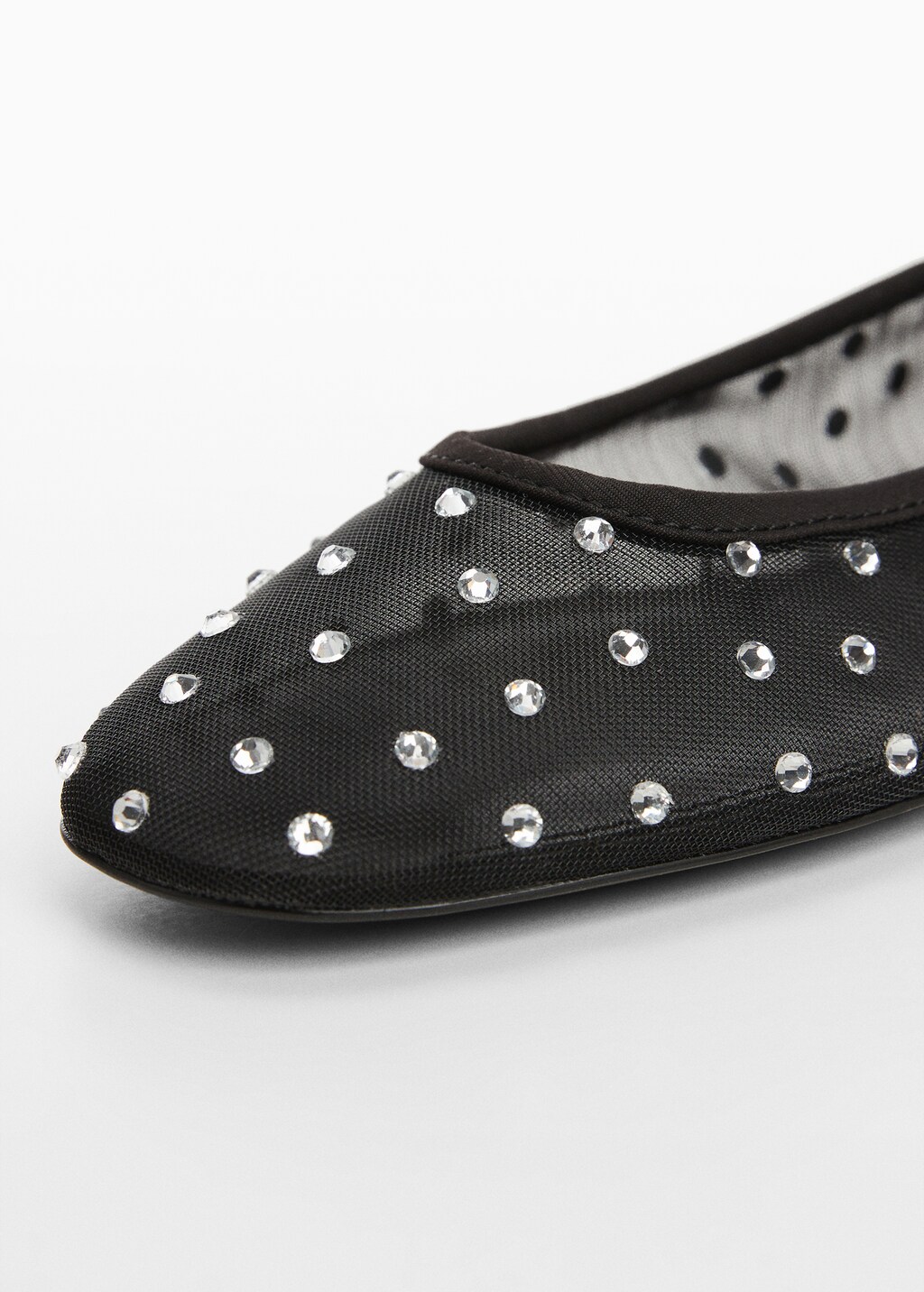 Rhinestone ballet flats - Details of the article 2