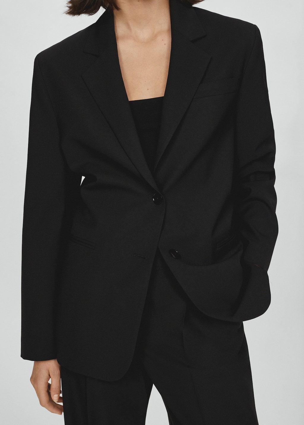 Suit jacket with buttons - Details of the article 6