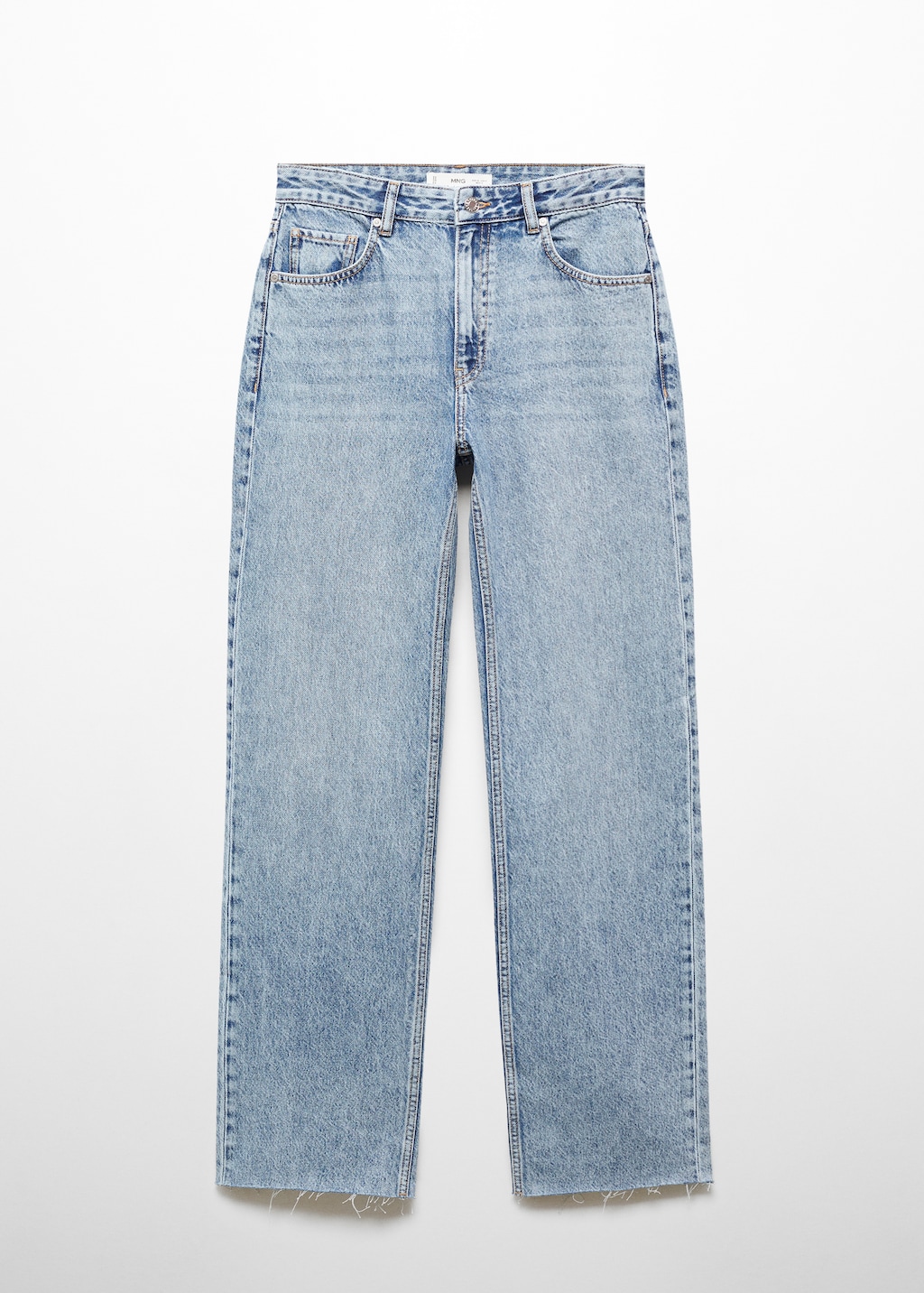 Wideleg mid-rise jeans - Article without model