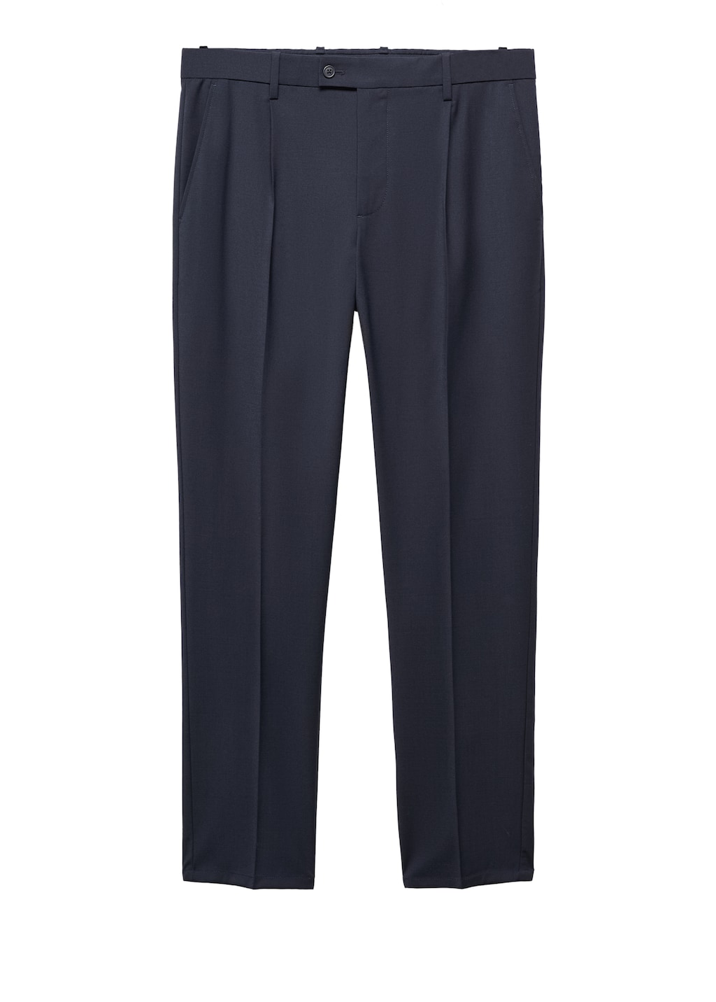 Cold wool trousers with pleat detail - Details of the article 9