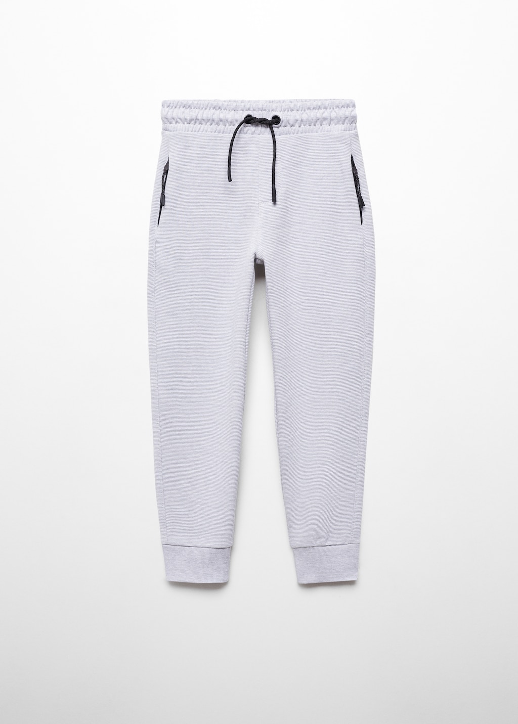 Cotton jogger-style trousers - Article without model