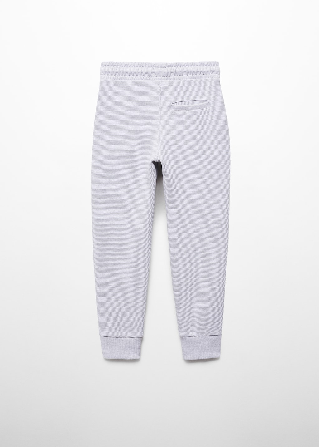 Cotton jogger-style trousers - Reverse of the article