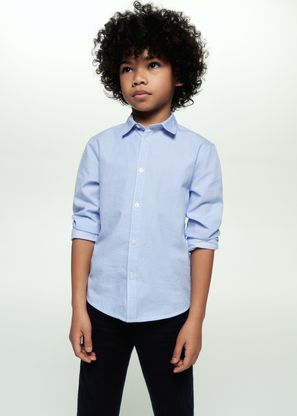 Camisa vestir regular fit ratlles - Detall de l'article 5