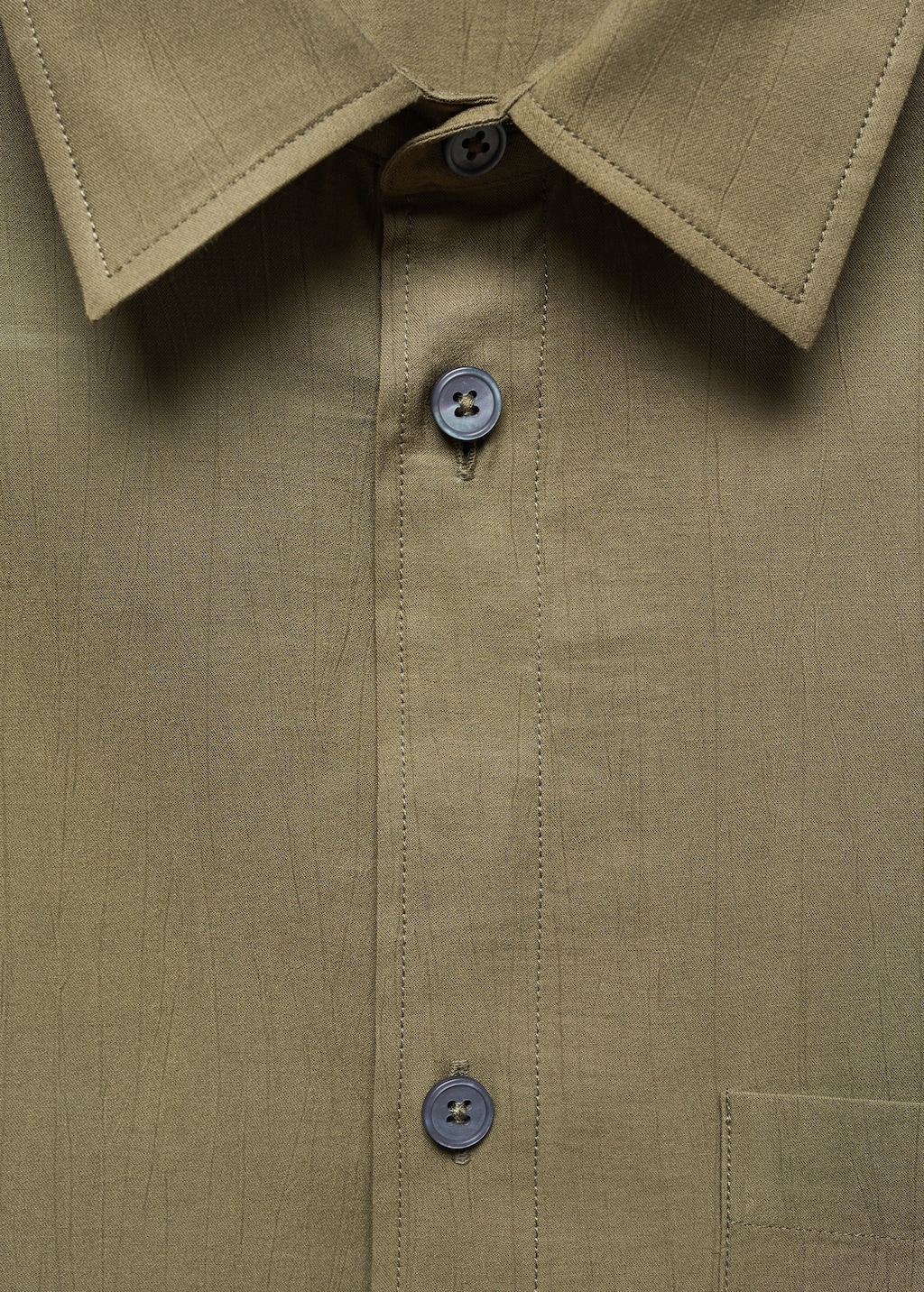 Regular-fit shirt with chest pocket - Details of the article 8