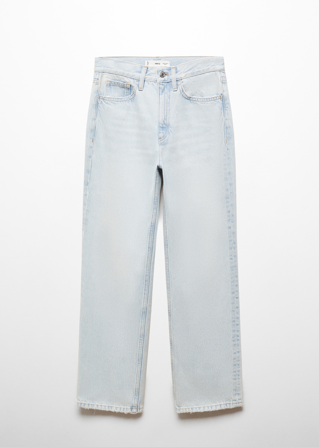 Mid-rise straight jeans - Article without model