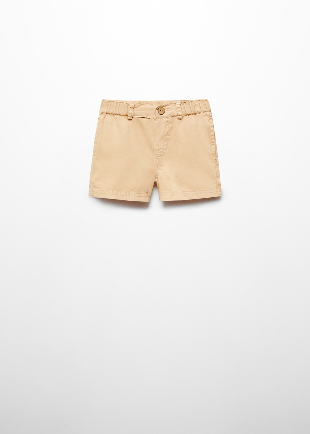 Cotton chino style Bermuda shorts - Article without model