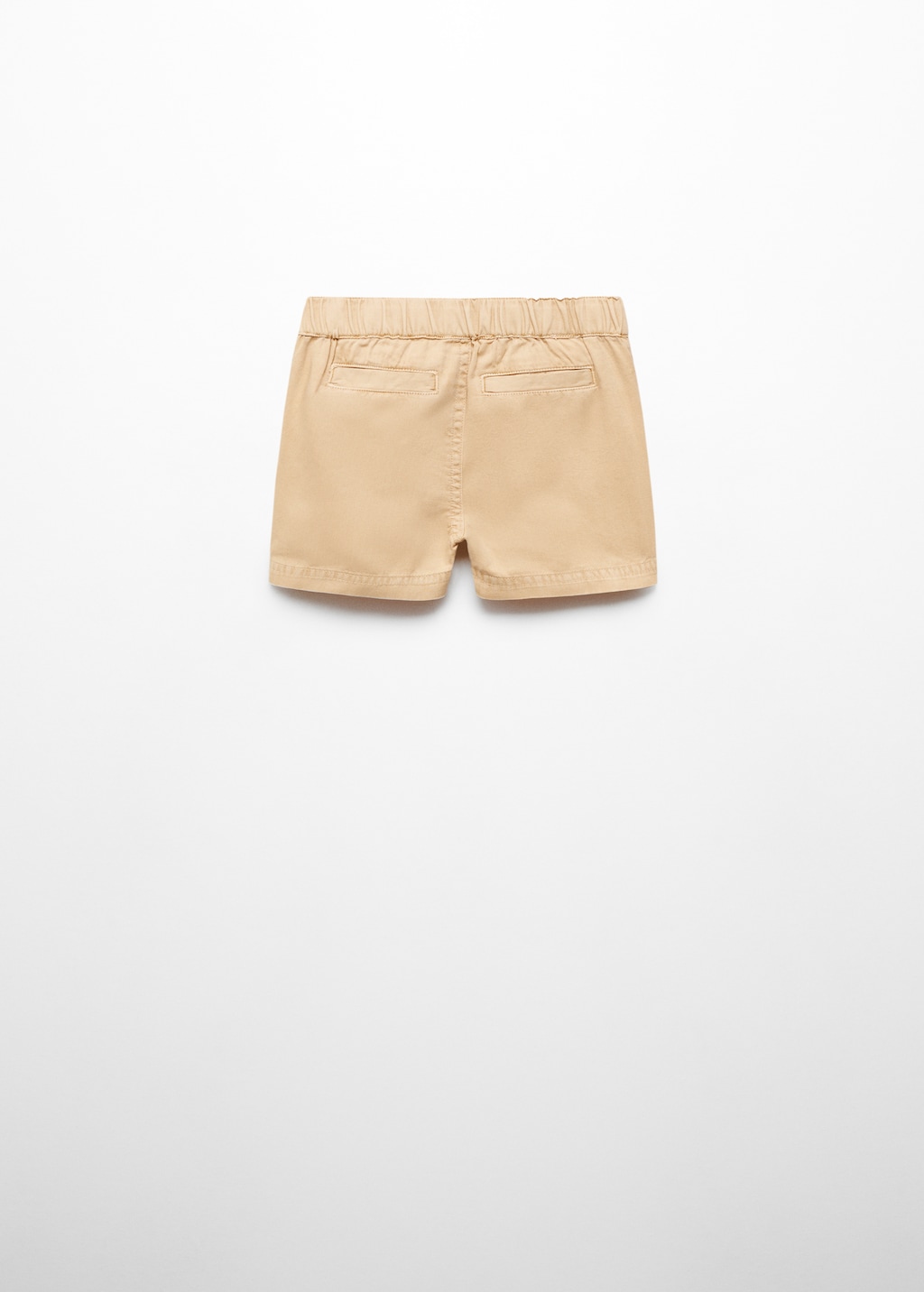 Cotton chino style Bermuda shorts - Reverse of the article