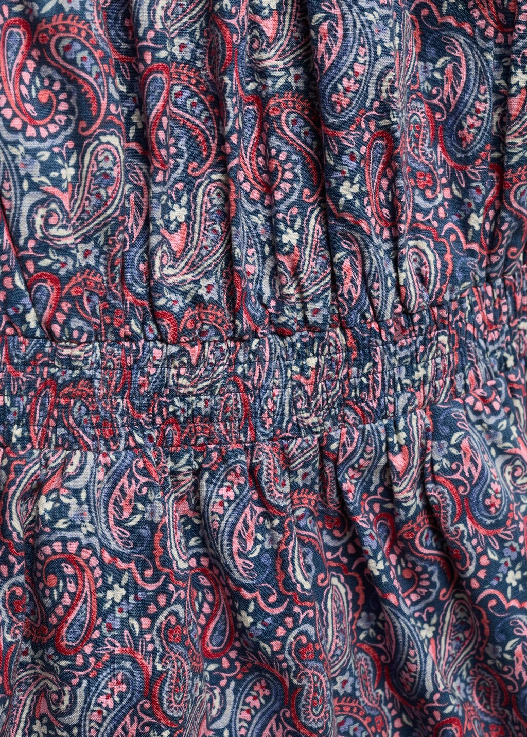 Paisley-print asymmetrical jumpsuit - Details of the article 8