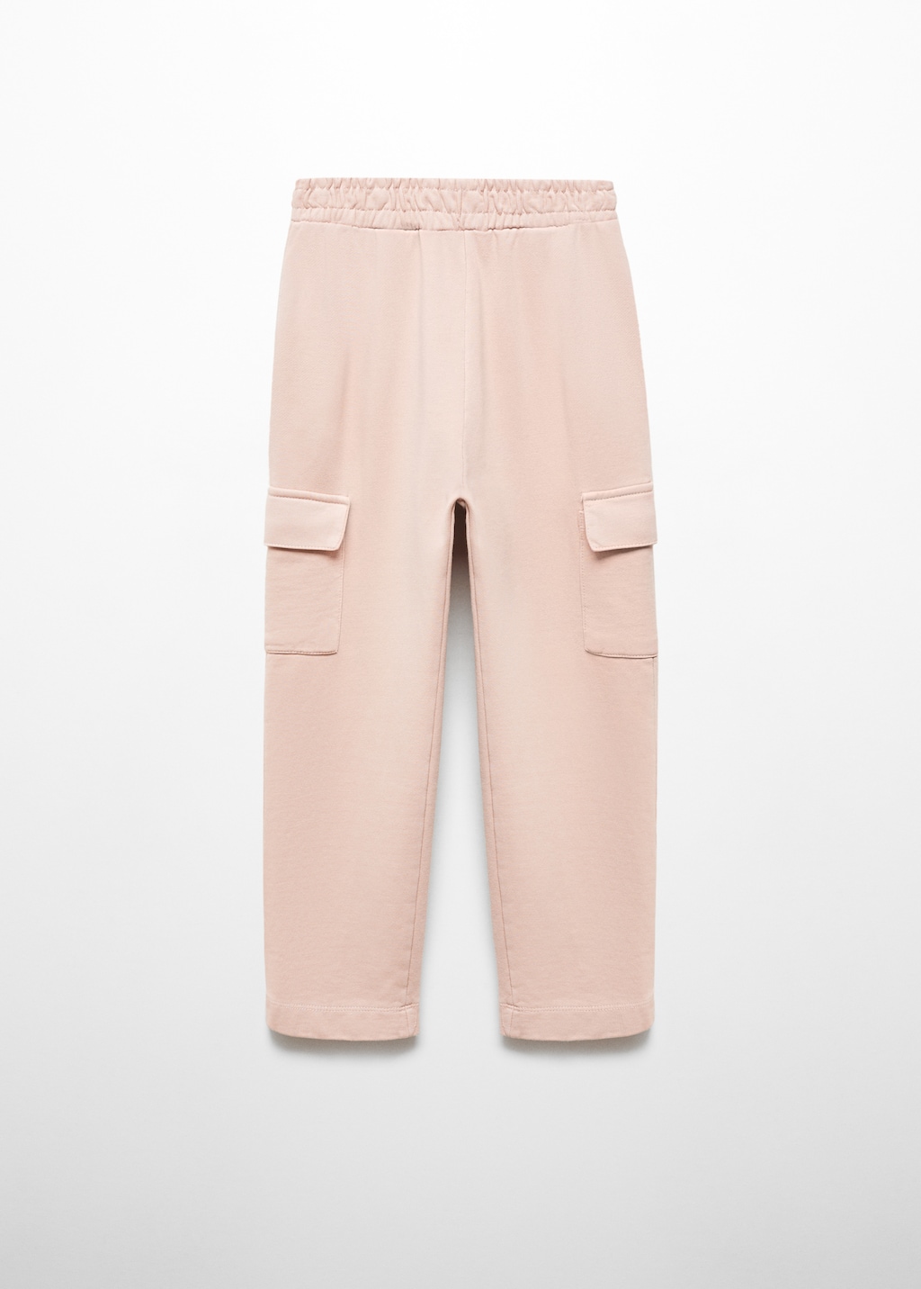 Elastic waist cargo trousers - Reverse of the article