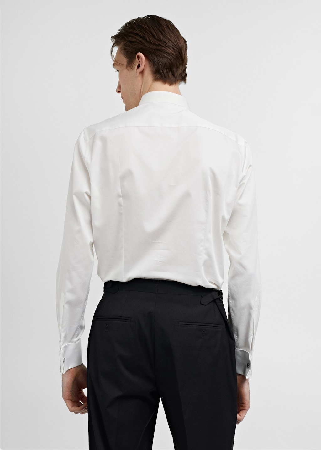 Camisa slim fit esmòquing - Revers de l'article