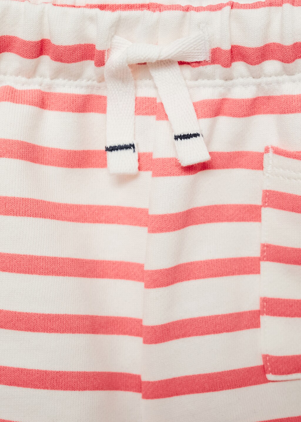 Striped cotton shorts - Details of the article 8