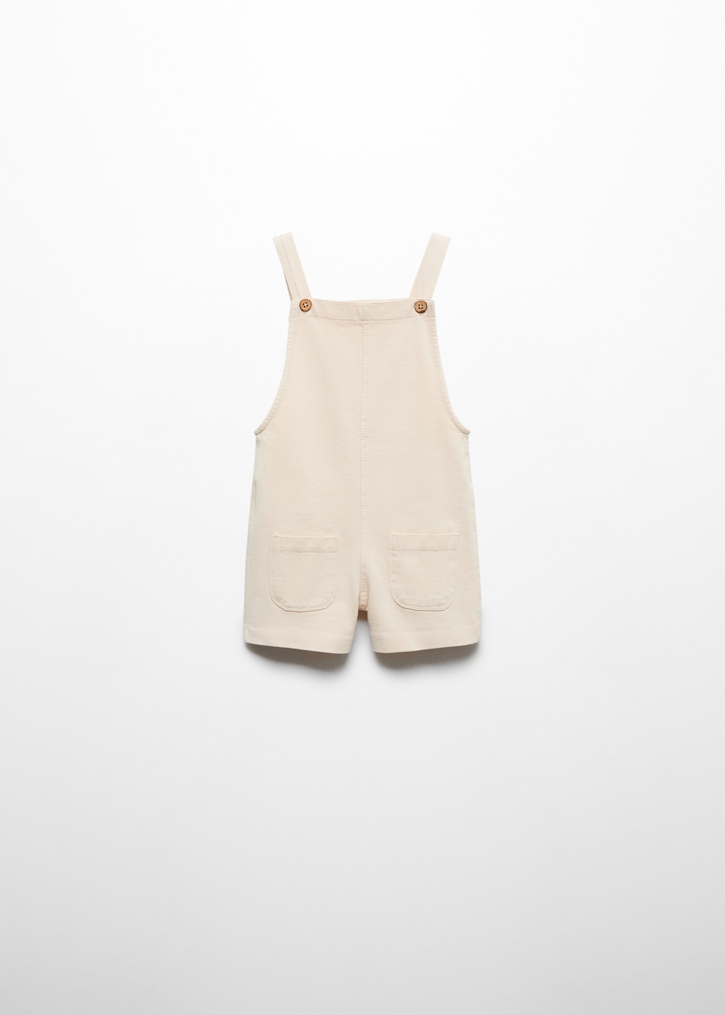 Short cotton dungarees - Article without model