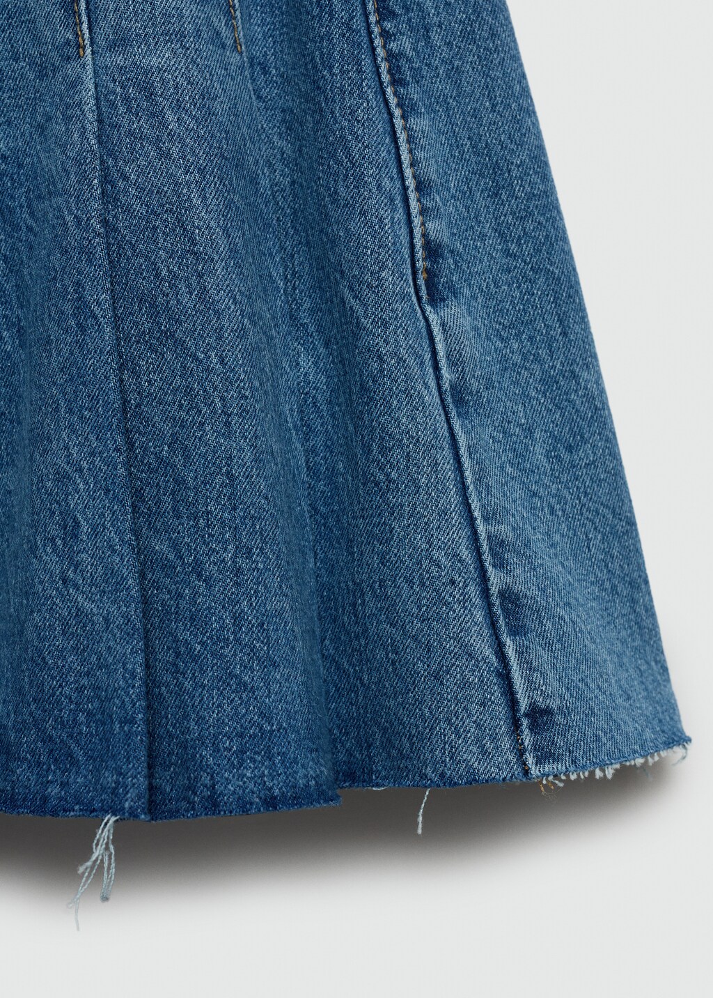 Denim mini-skirt - Details of the article 0