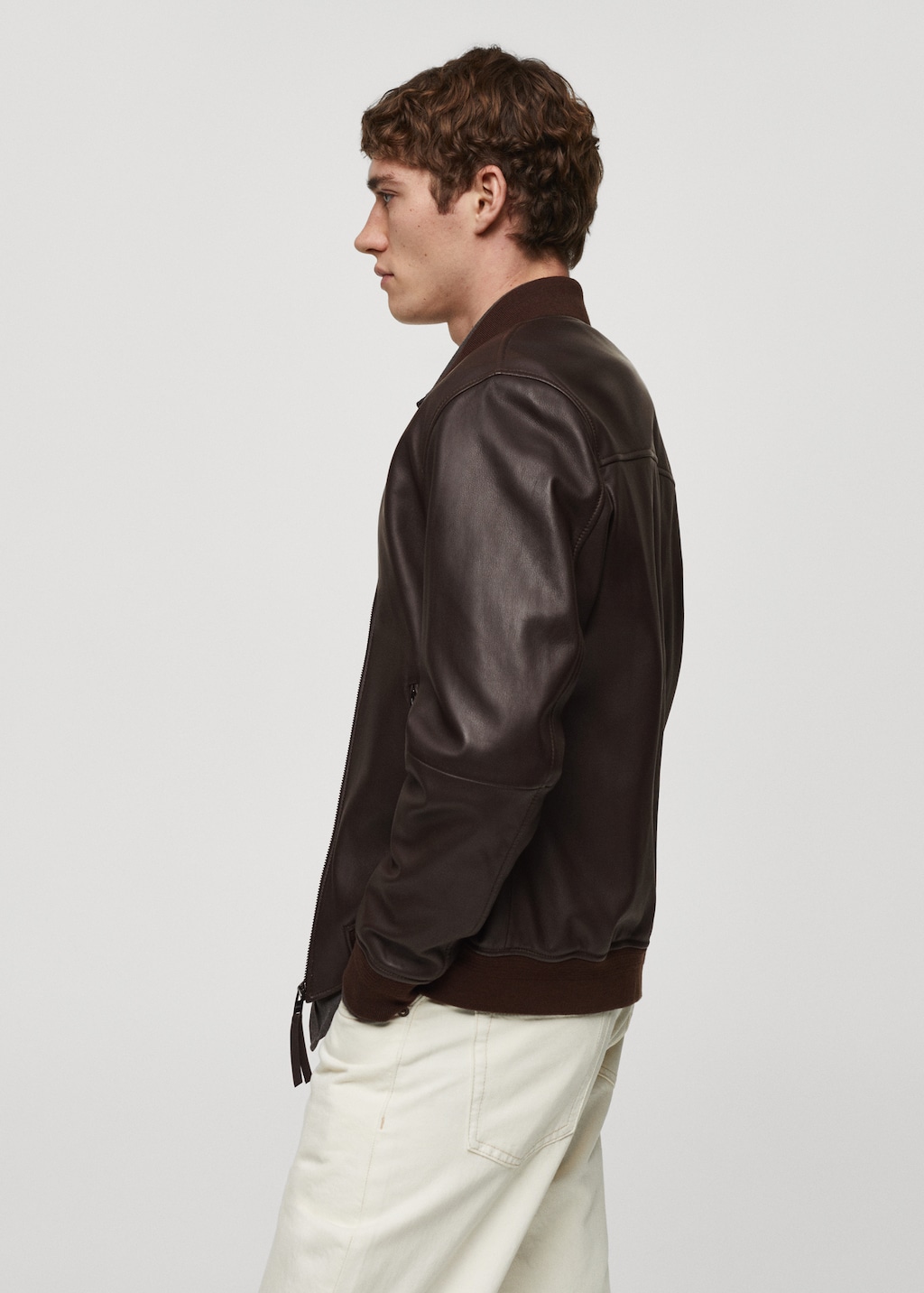 100% nappa leather jacket - Details of the article 4