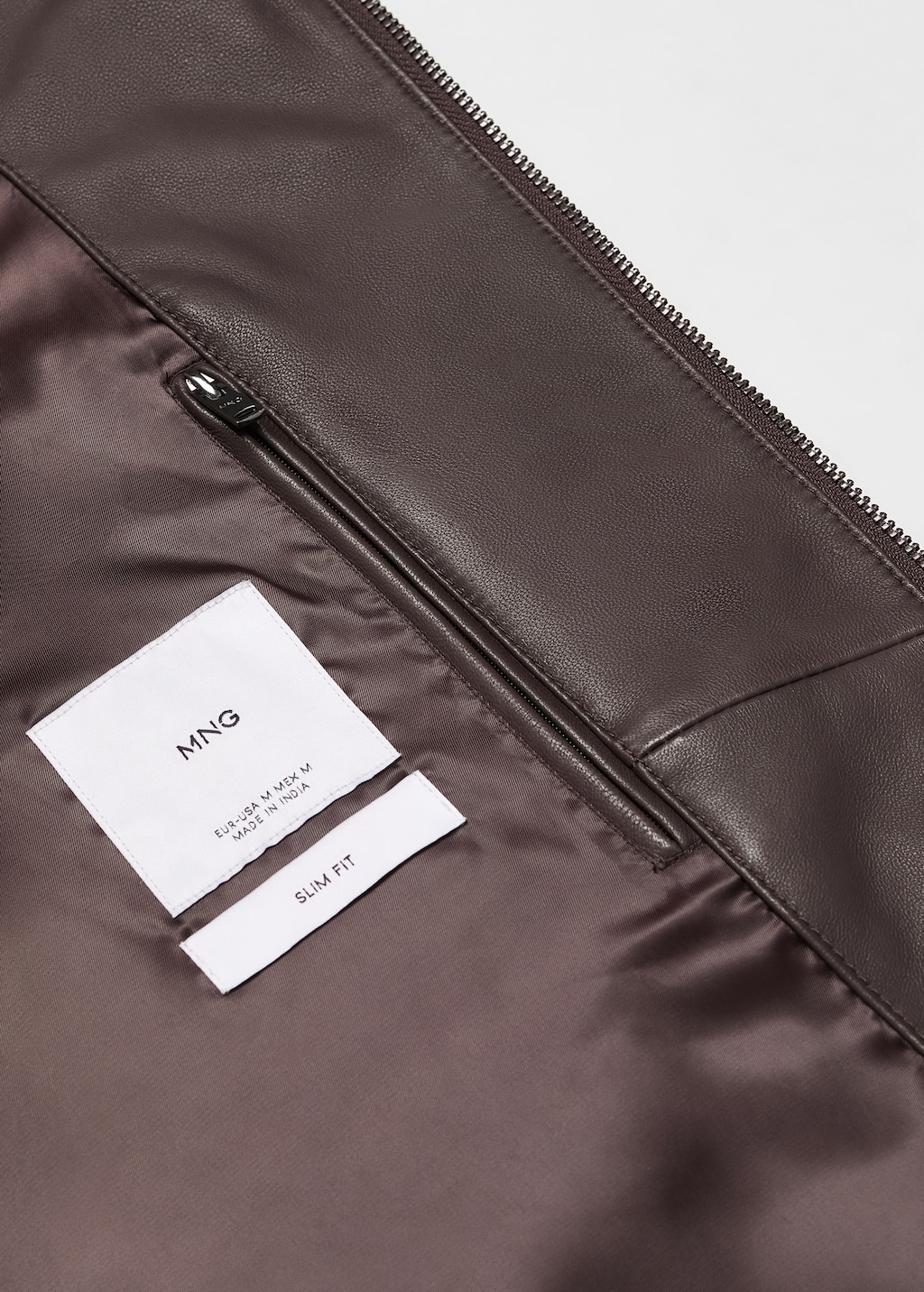 100% nappa leather jacket - Details of the article 8