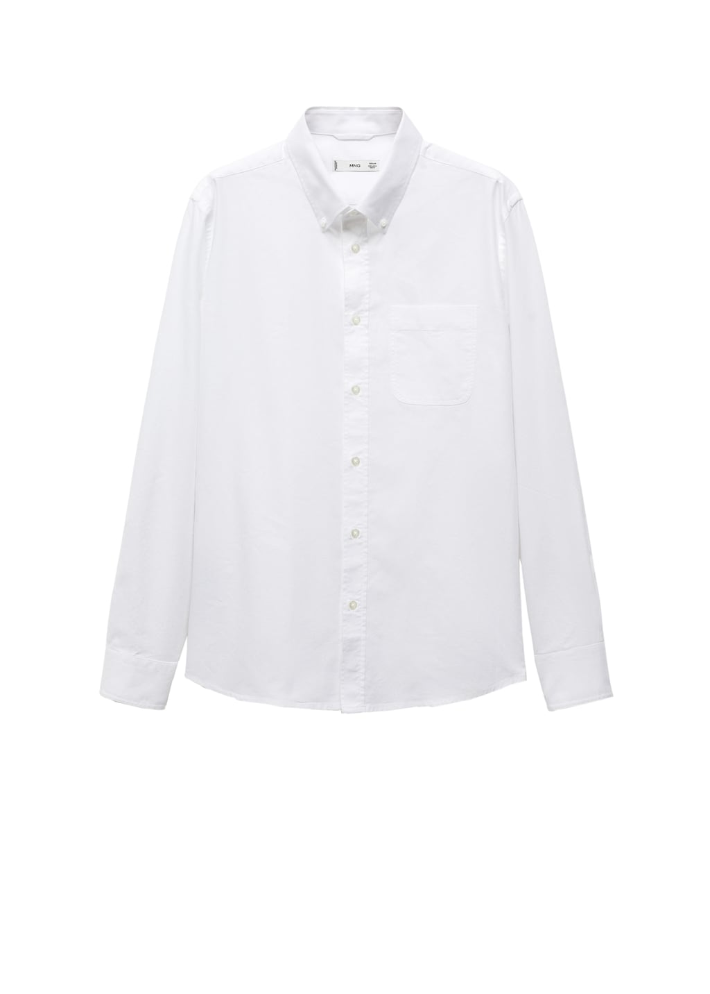 Regular fit Oxford cotton shirt - Details of the article 9