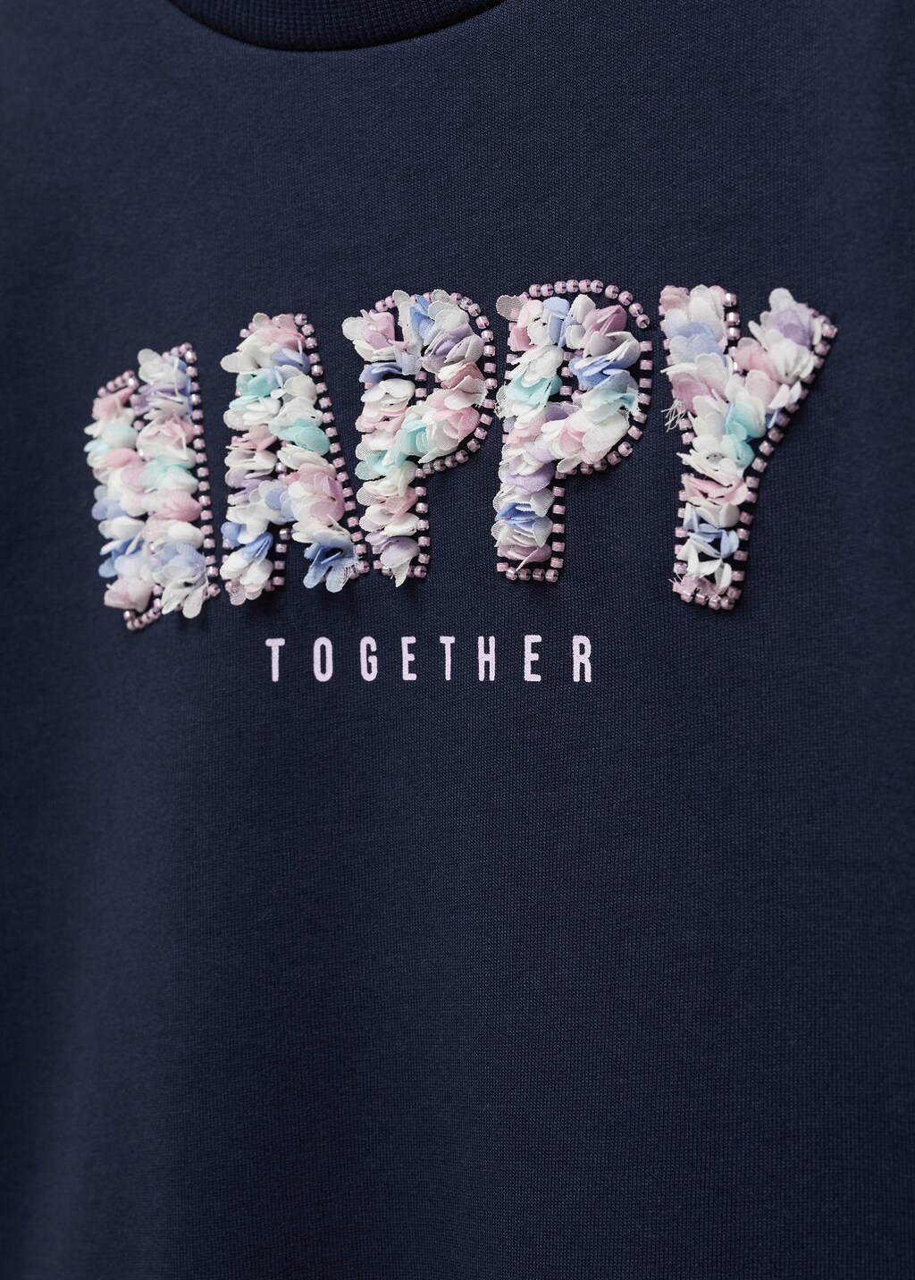 Embroidered message sweatshirt - Details of the article 8