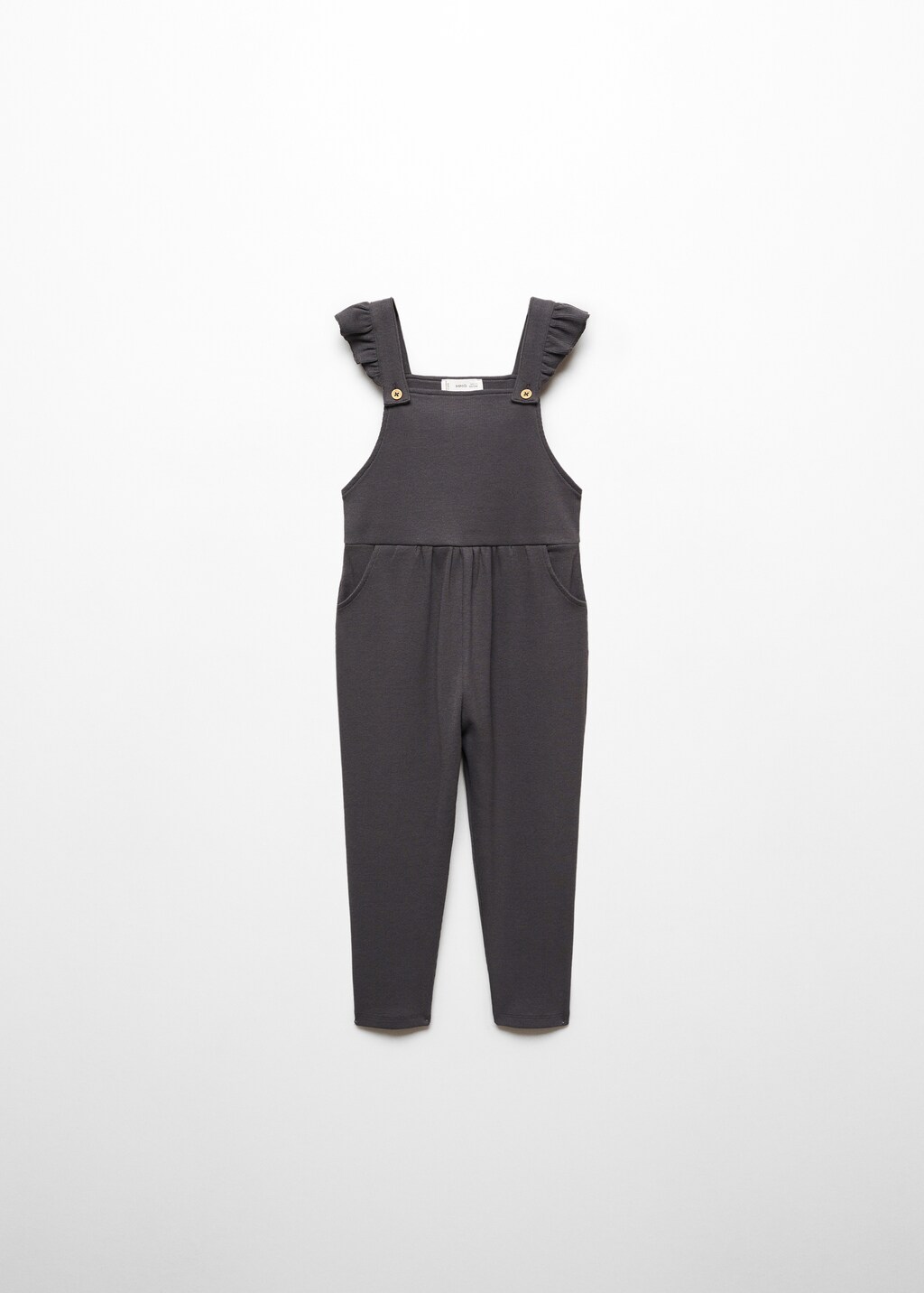 Cotton knit dungarees - Article without model