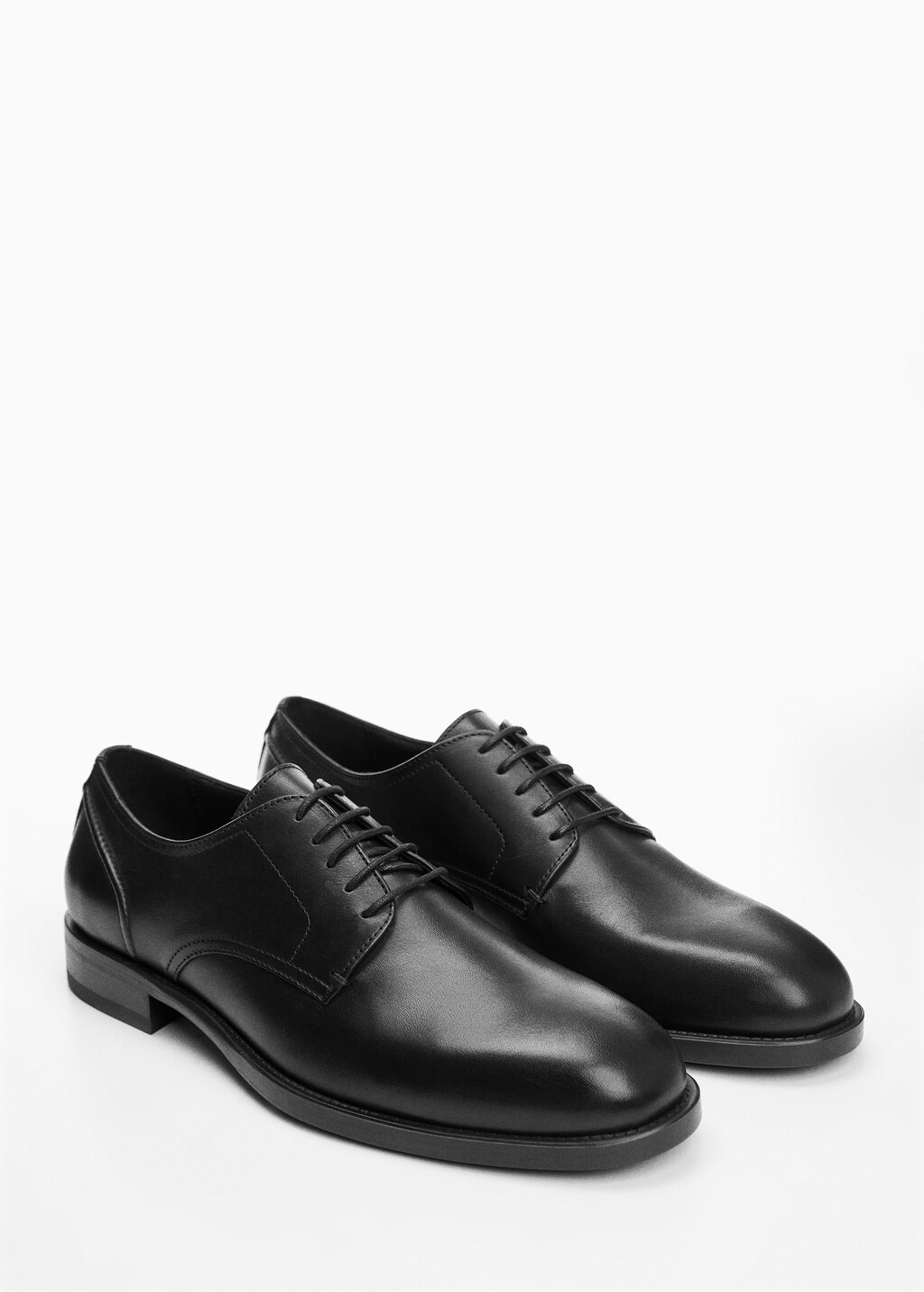 Leather suit shoes - Medium plane