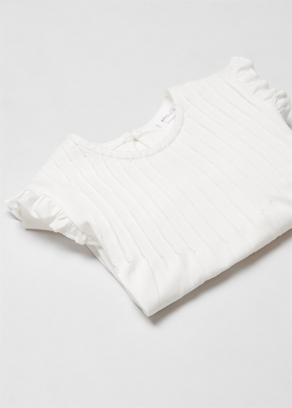 Long -sleeved t-shirt with ruffles - Details of the article 8