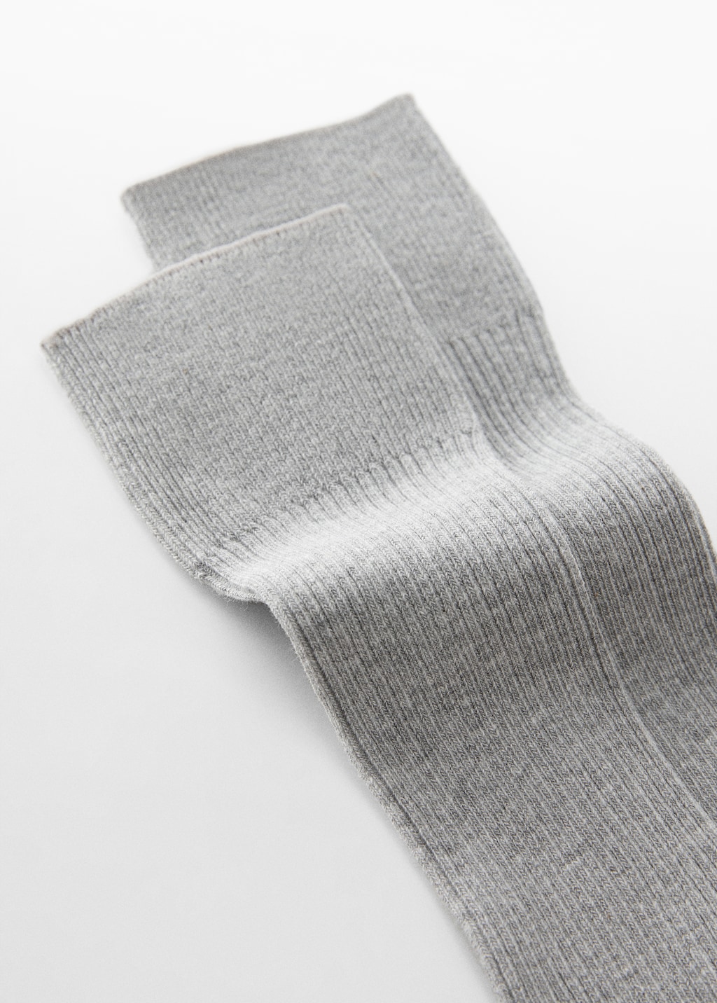 Long ribbed socks - Medium plane