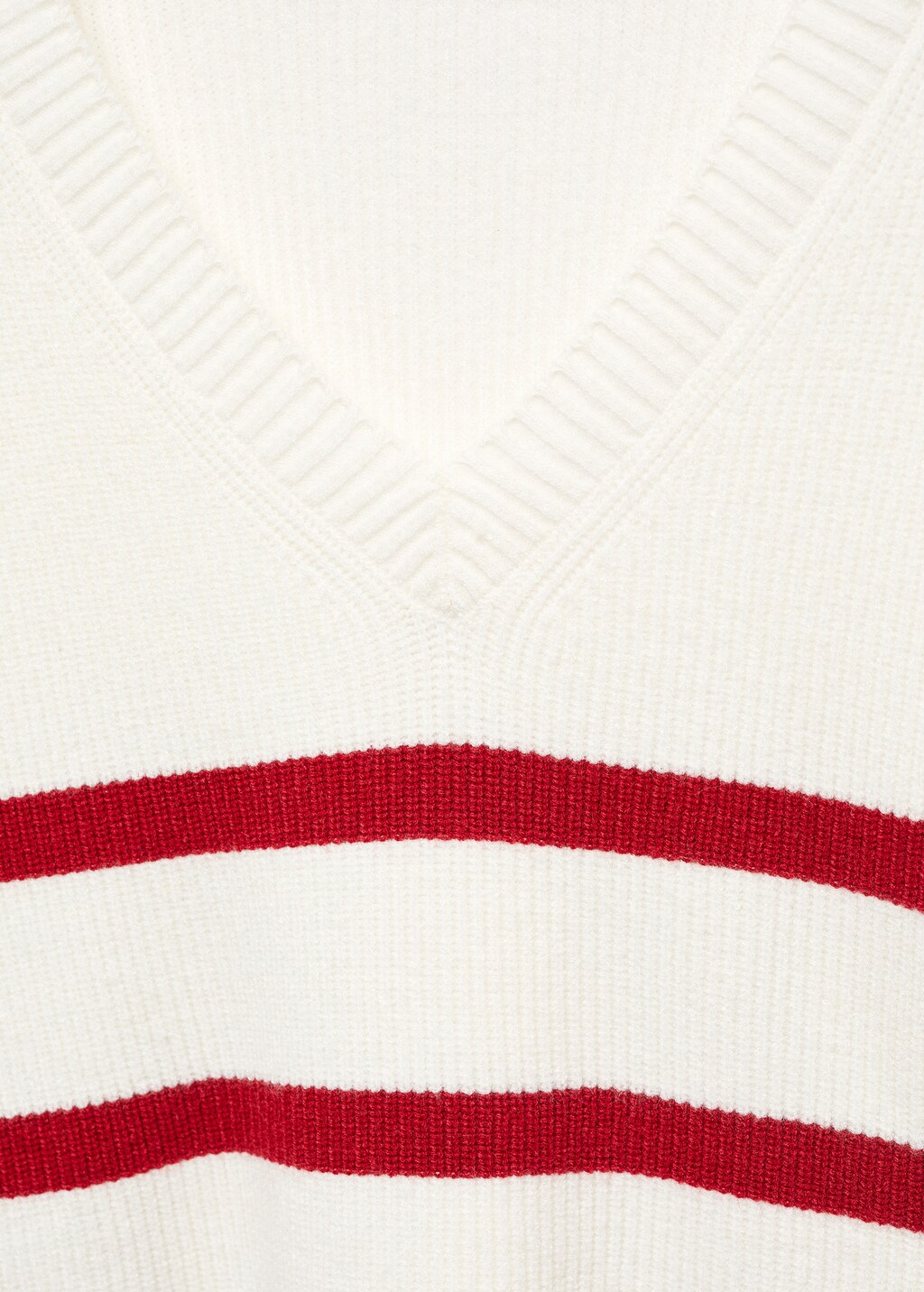 Knit striped sweater - Details of the article 8