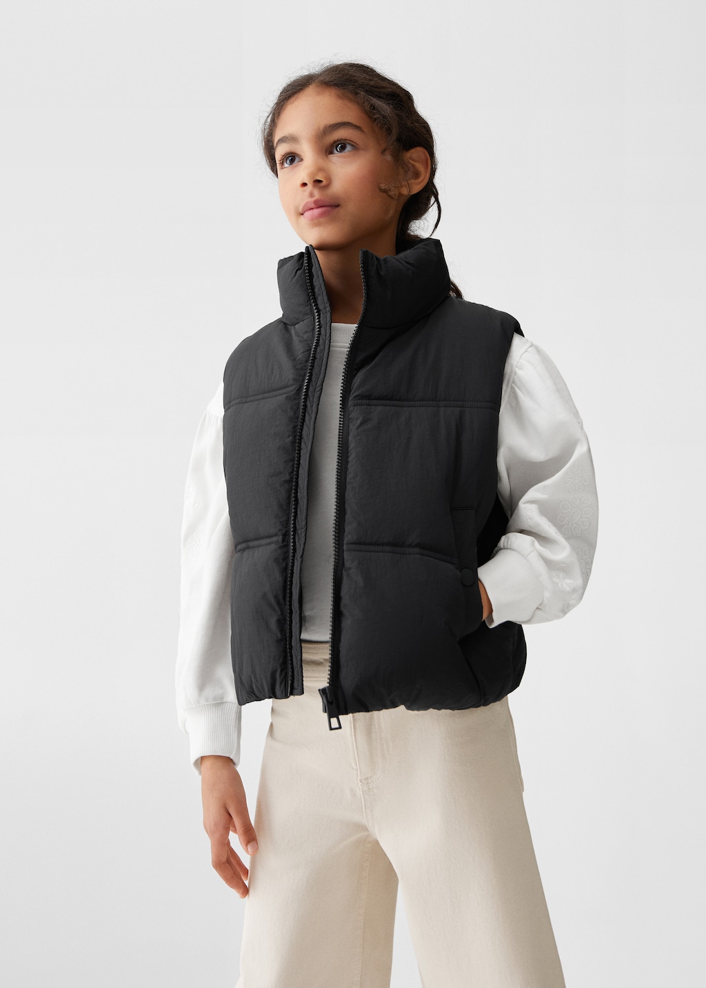 Quilted gilet - Medium plane