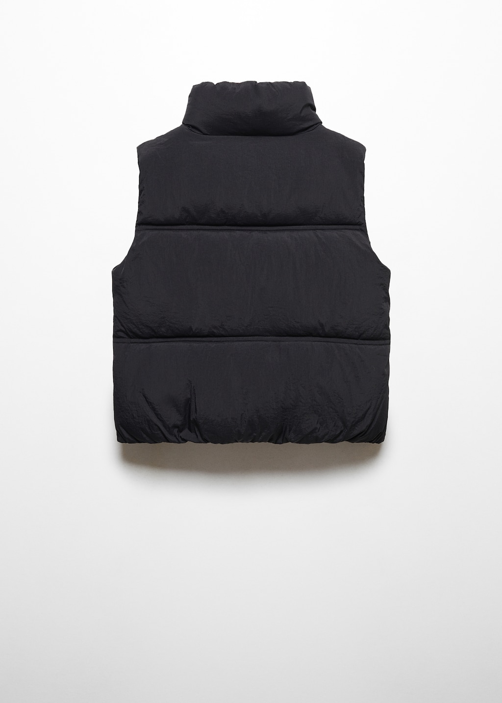 Quilted gilet - Reverse of the article