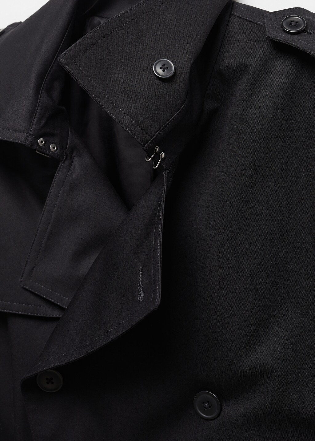 Klassischer wasserabweisender Trenchcoat - Detail des Artikels 8