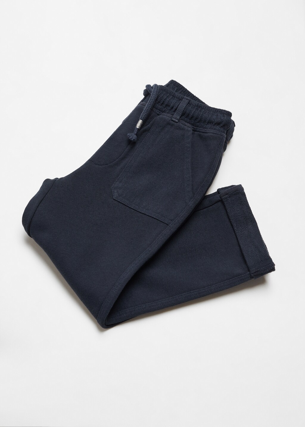 Cotton jogger-style trousers - Details of the article 0