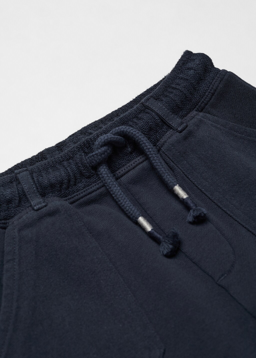 Cotton jogger-style trousers - Details of the article 8