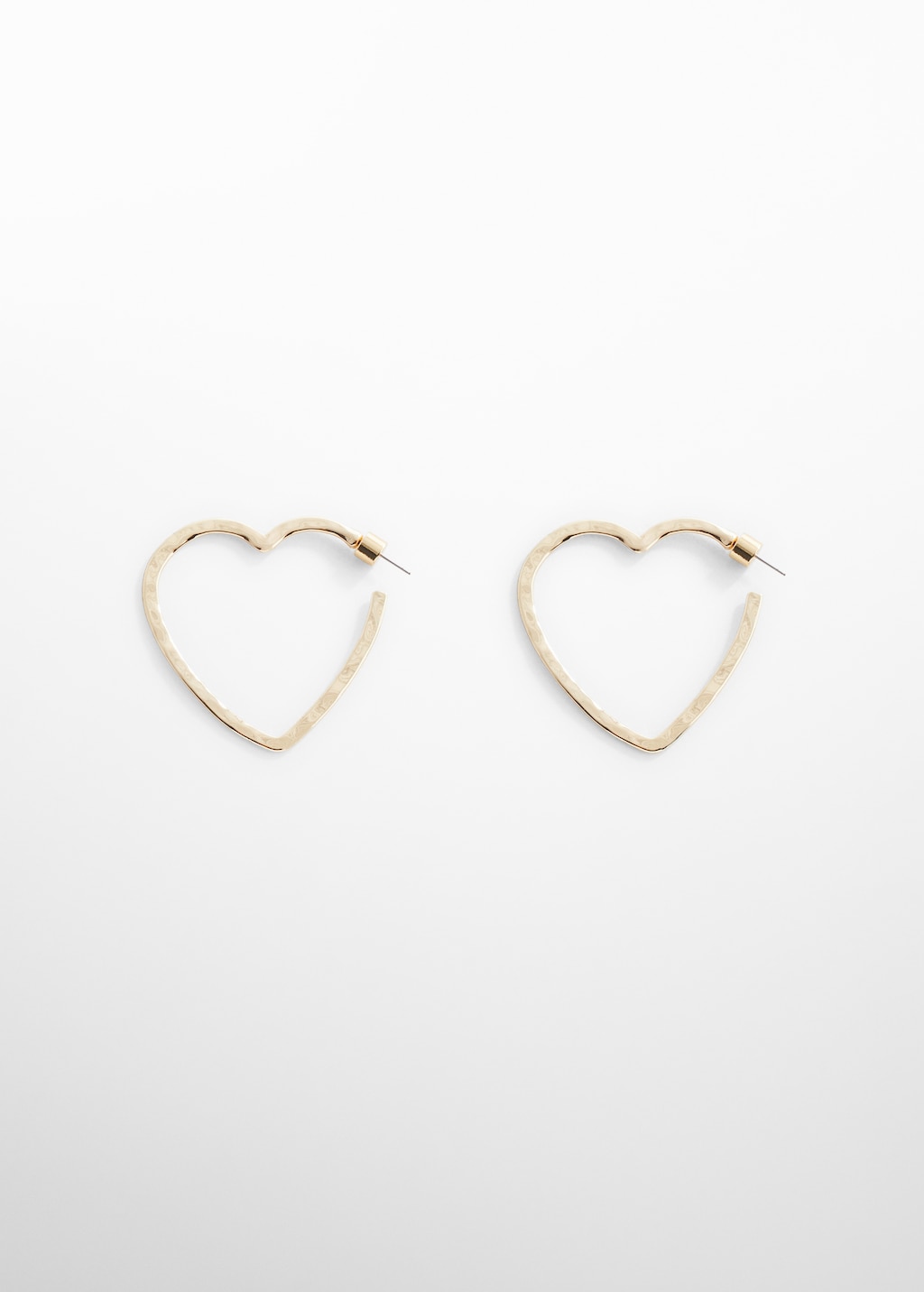 Heart-shape earrings - Article without model