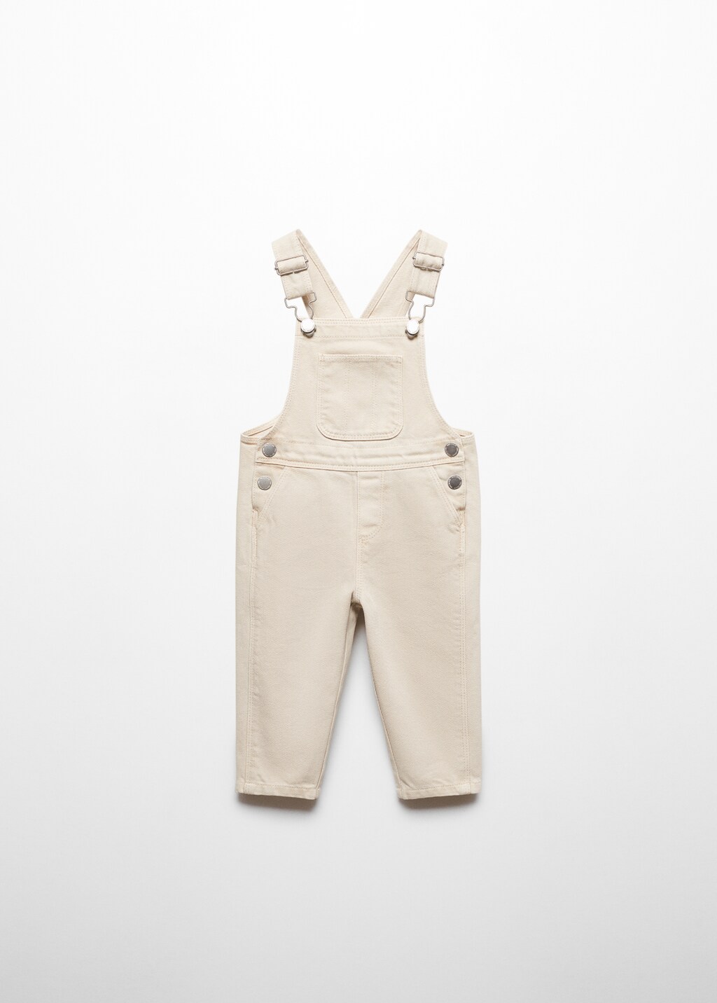 Long denim dungarees - Article without model